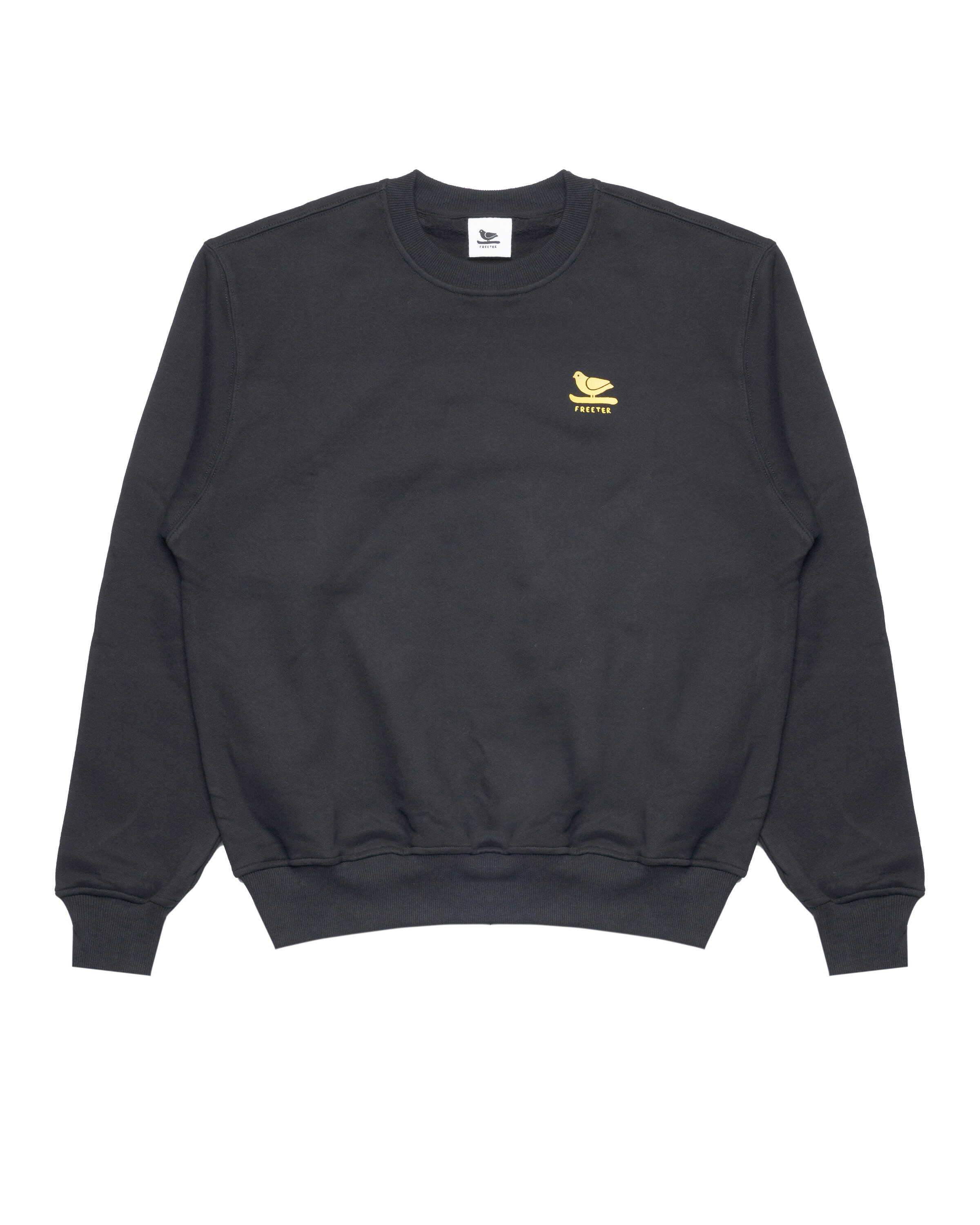 24fw即完】SEE SEE CREW SWEAT BLACK